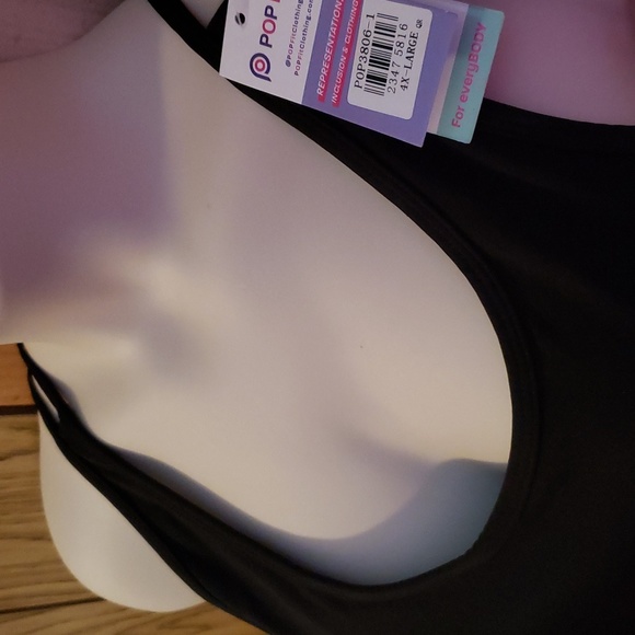 POP Fit cross in back bra-tank top - Picture 3 of 7